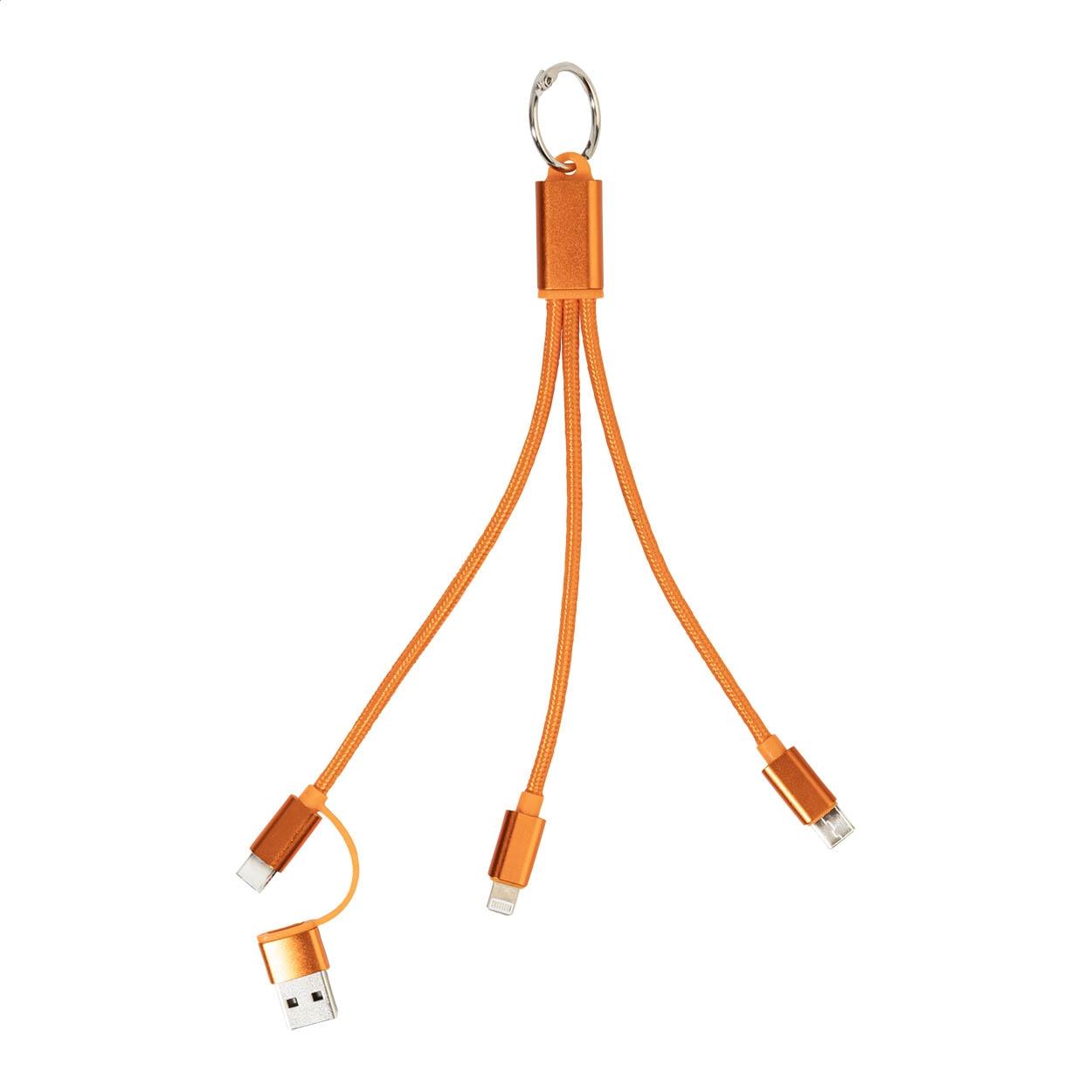Breloc cu cablu de încărcare USB Rafob