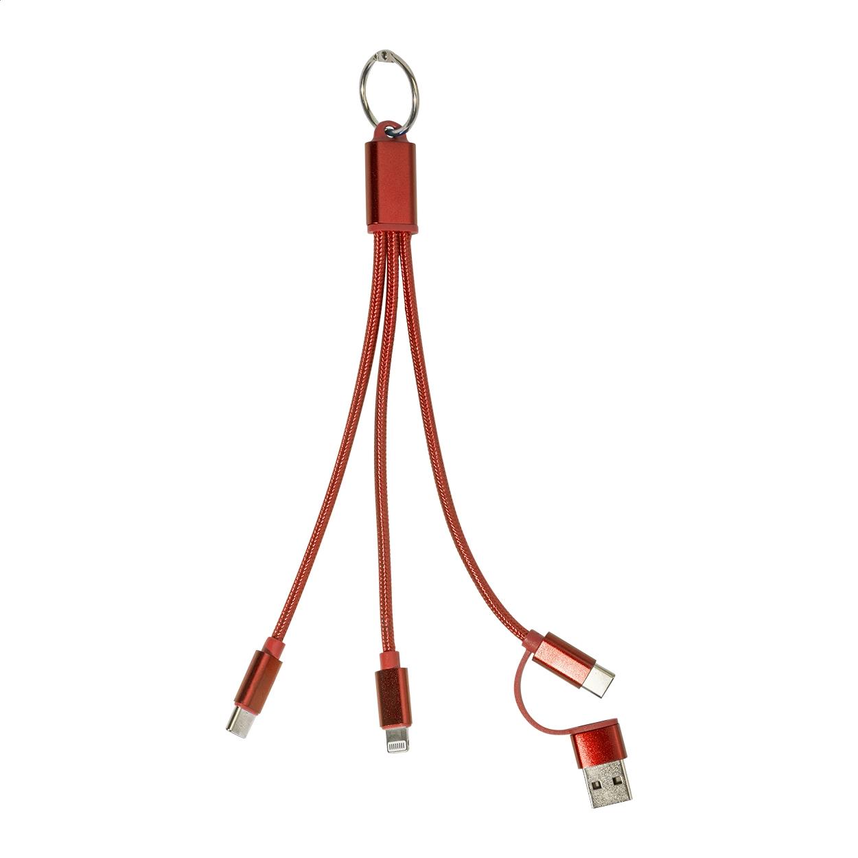 Breloc cu cablu de încărcare USB Rafob