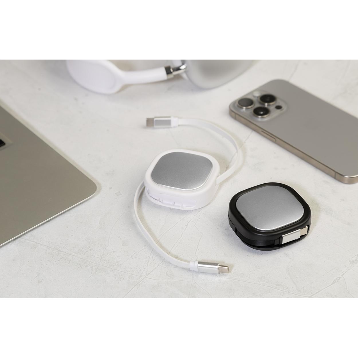Cablu de încărcare USB-C 60 W Cabsle Plus Negru