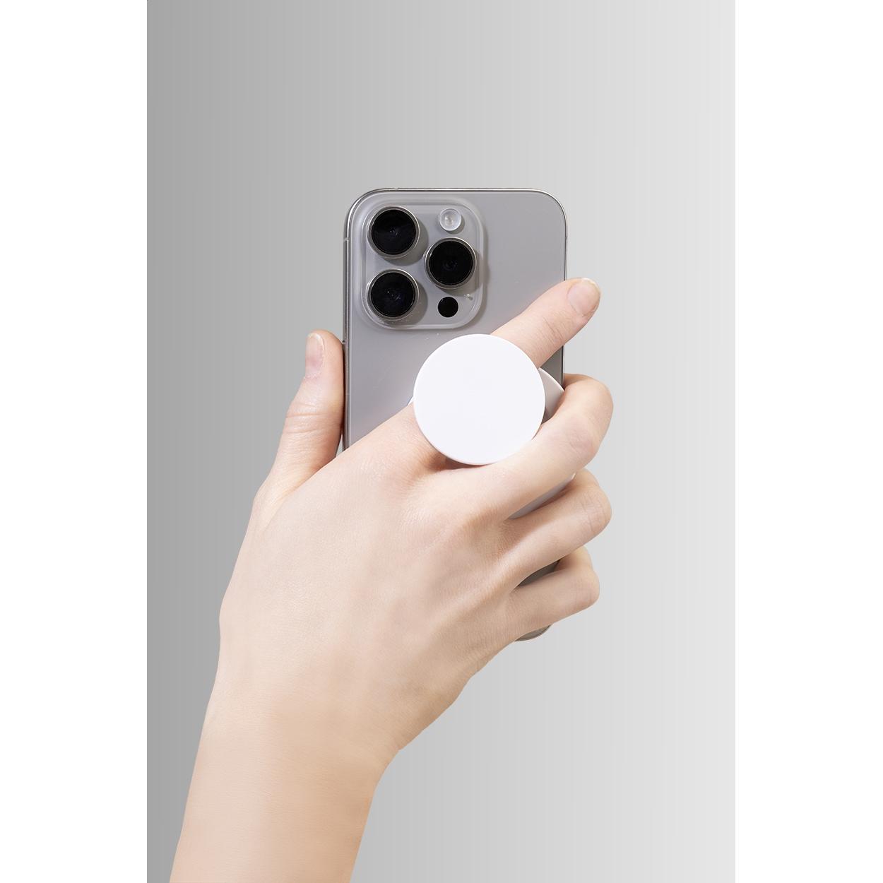 Suport magnetic pentru telefon mobil, RABS Magobik Alb