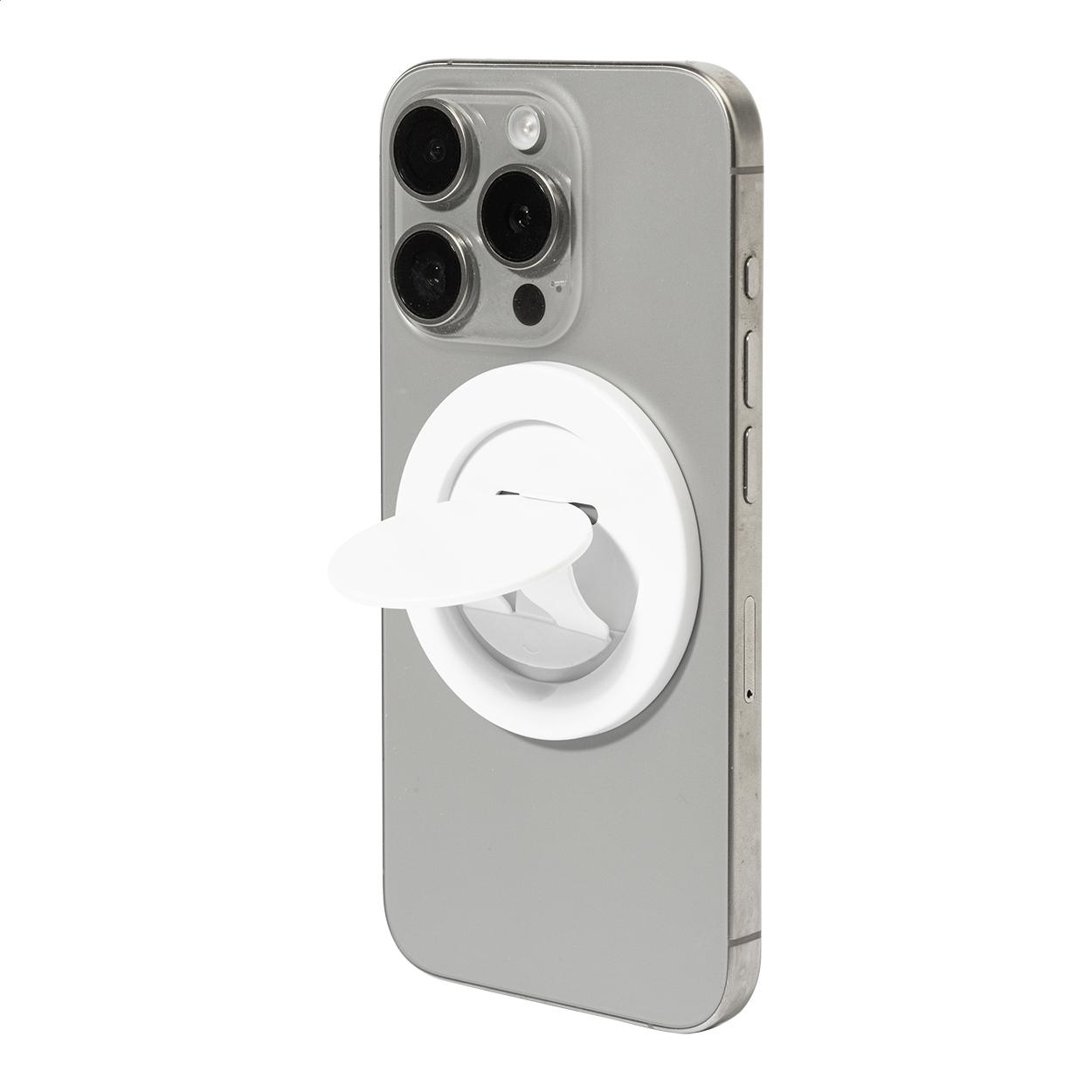 Suport magnetic pentru telefon mobil, RABS Magobik Alb