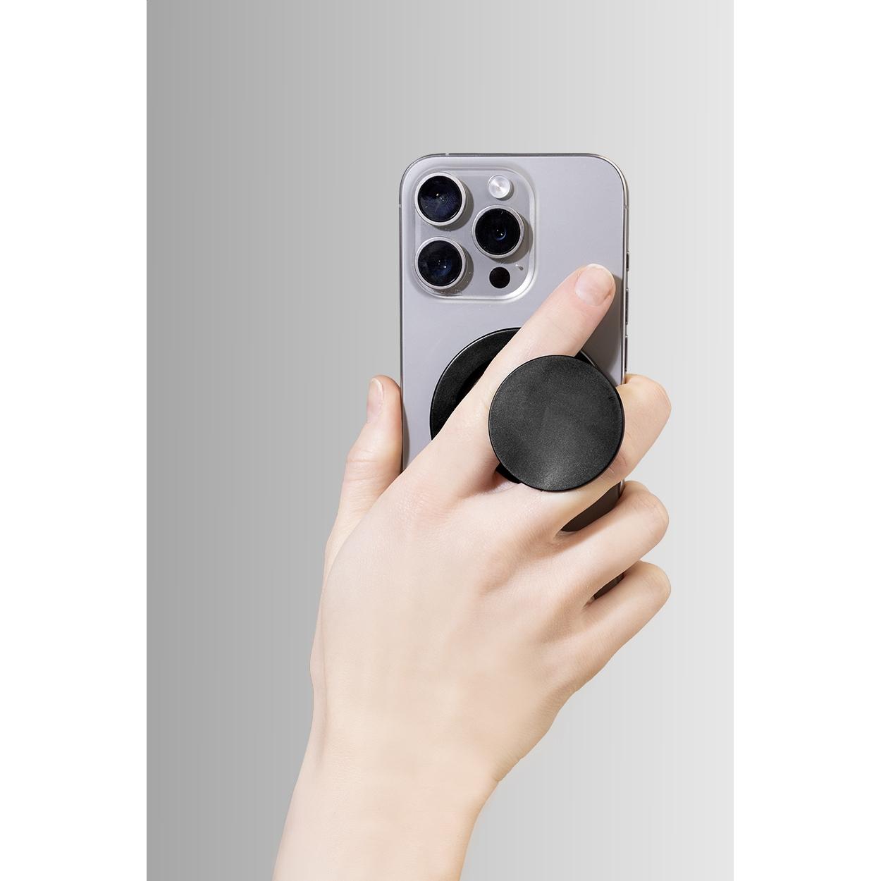 Suport magnetic pentru telefon mobil, RABS Magobik Negru