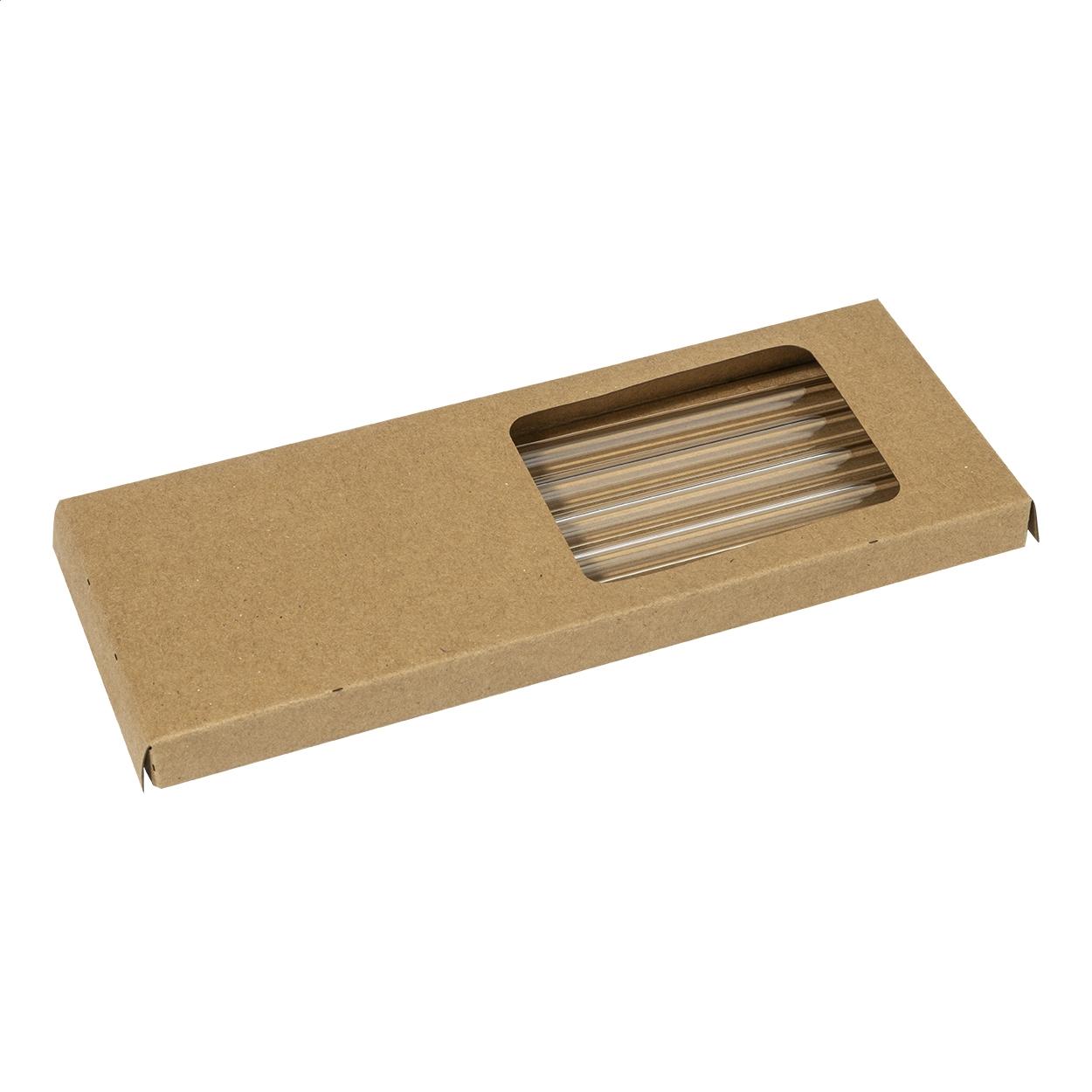 Set paie din sticlă Borosip transparent