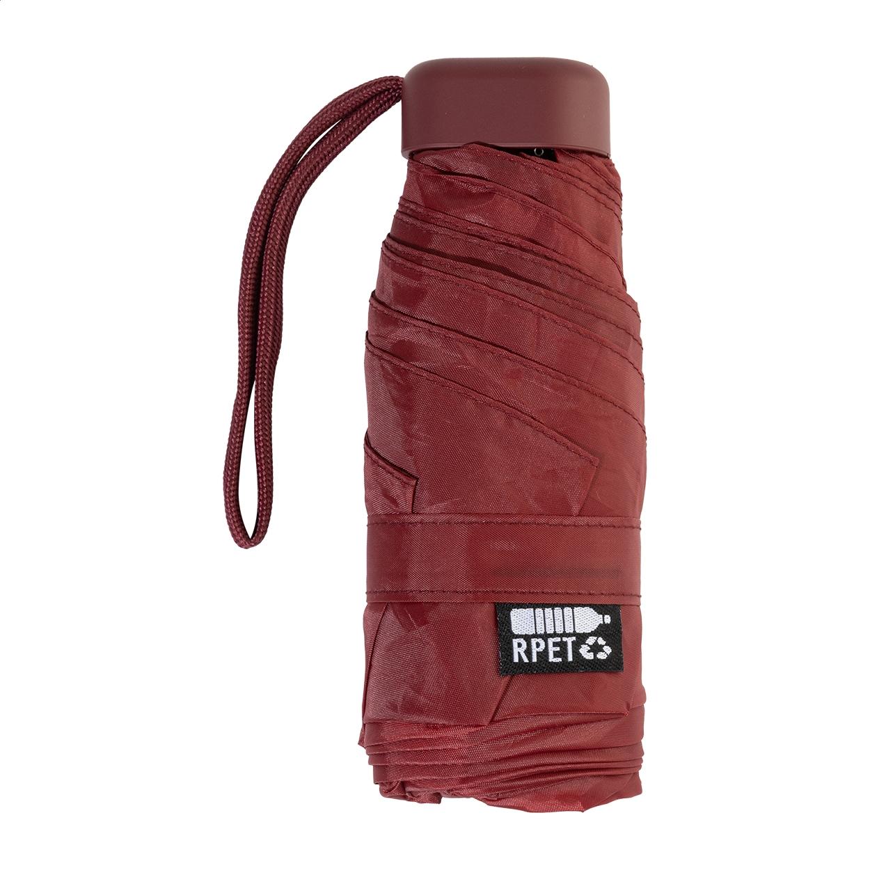 Umbrelă mini, RPET Fractus bordo