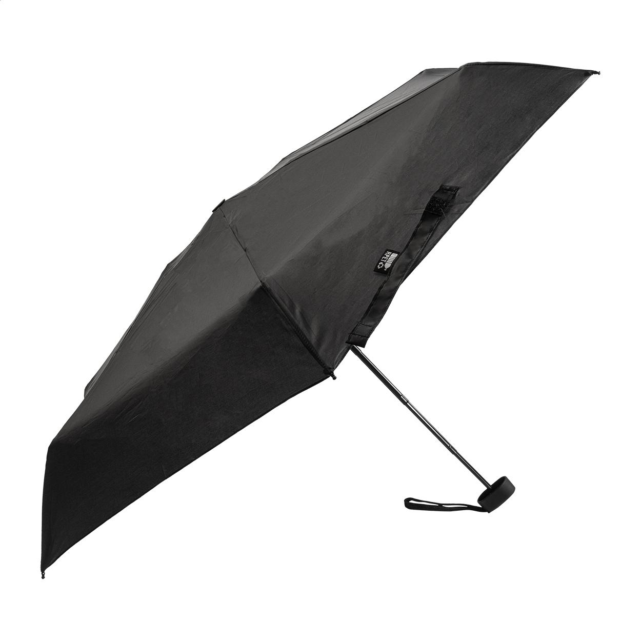 Umbrelă mini, RPET Fractus Negru