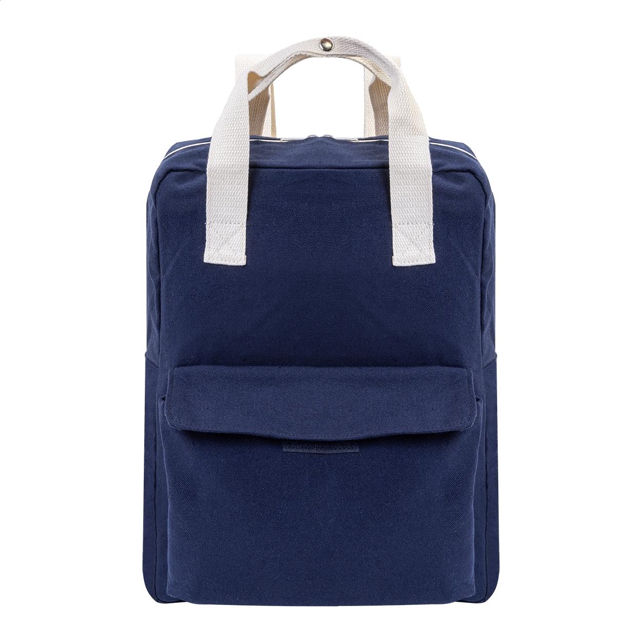 Rucsac din pânză reciclată Rekan Back Albastru