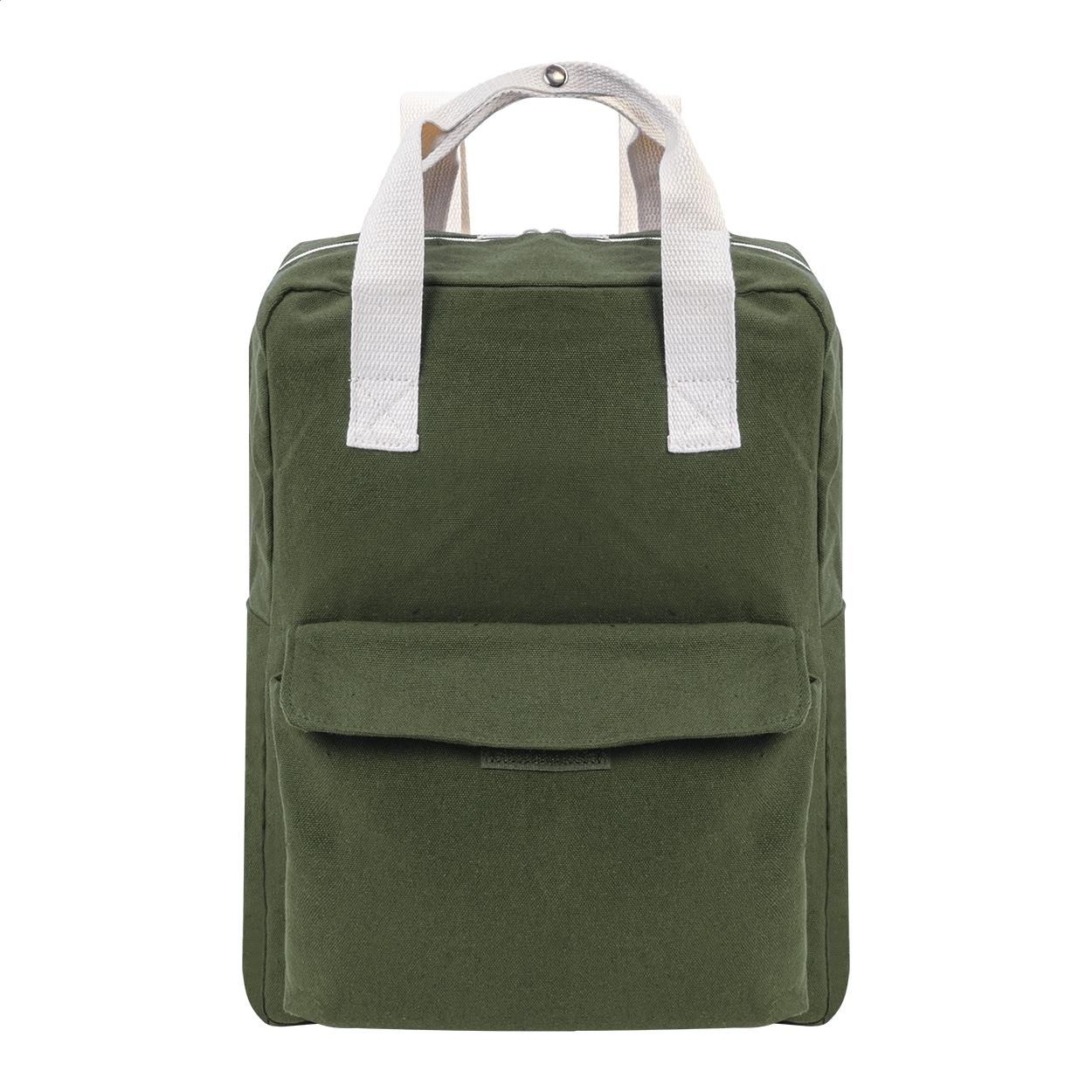 Rucsac din pânză reciclată Rekan Back Verde