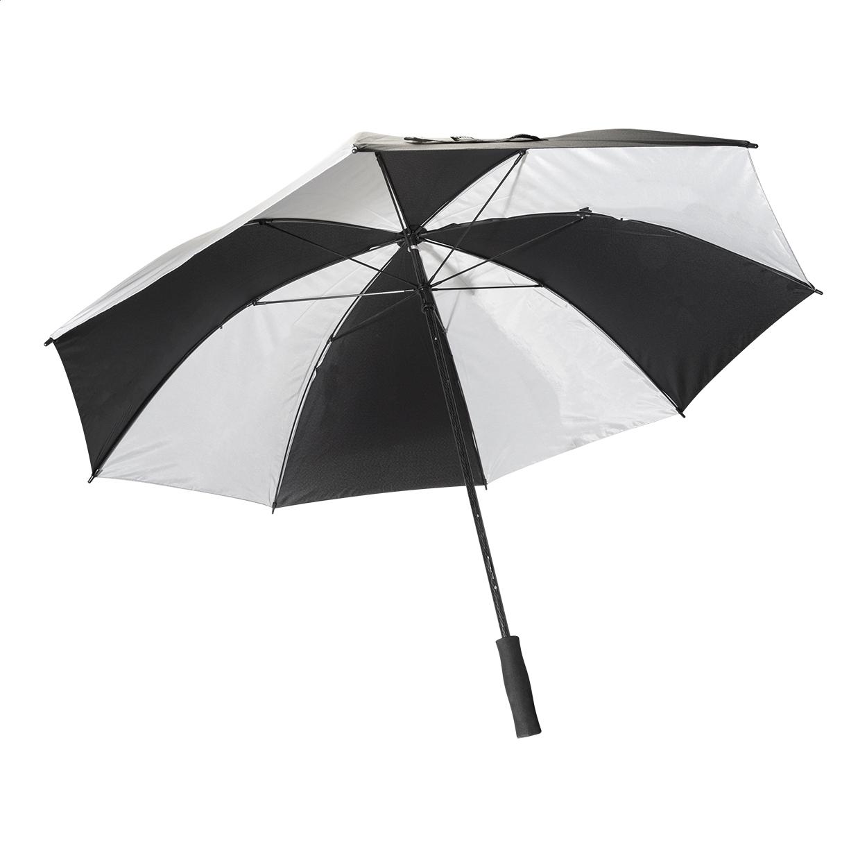Umbrelă reflectorizantă, RPET Radians XL Negru