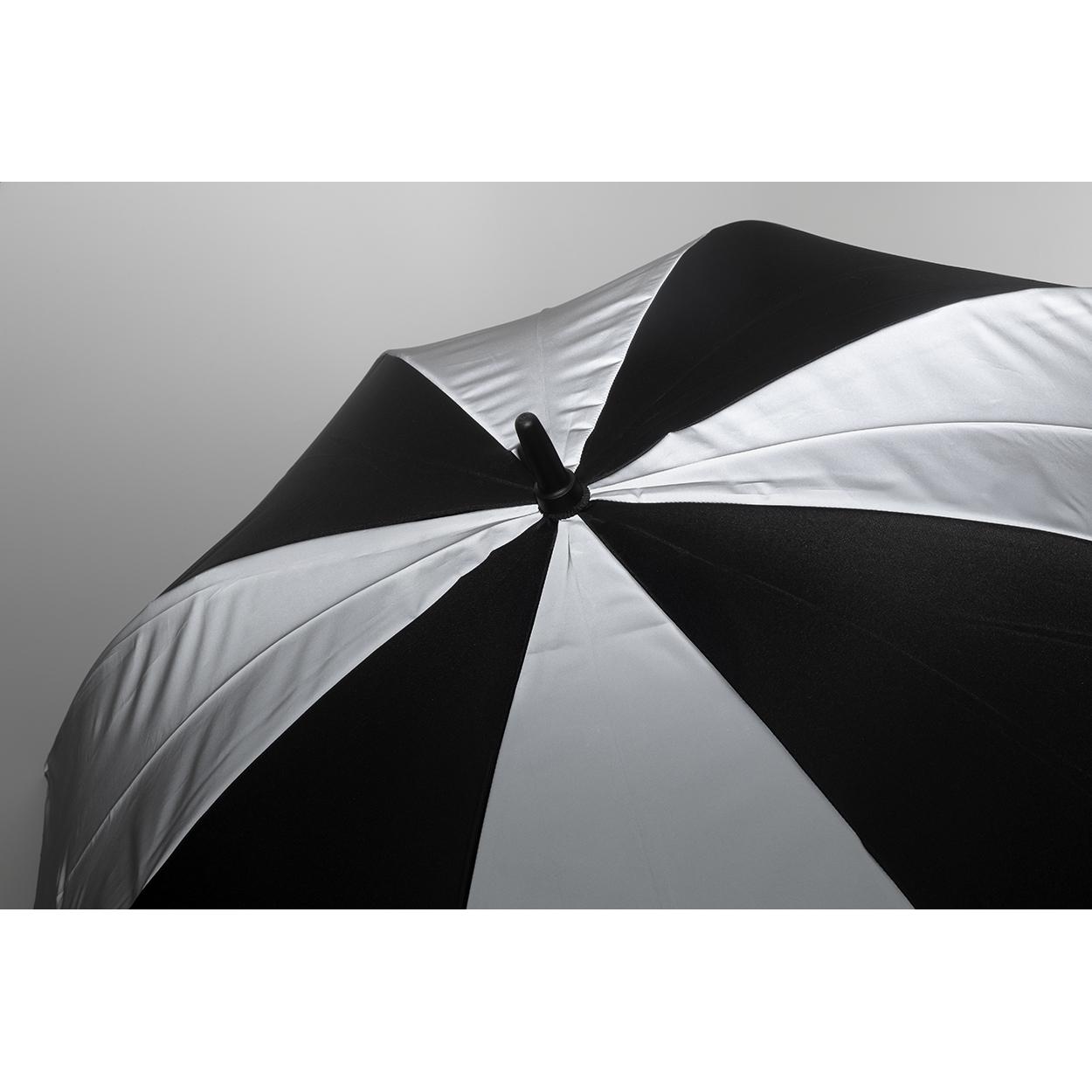 Umbrelă reflectorizantă, RPET Radians XL Negru