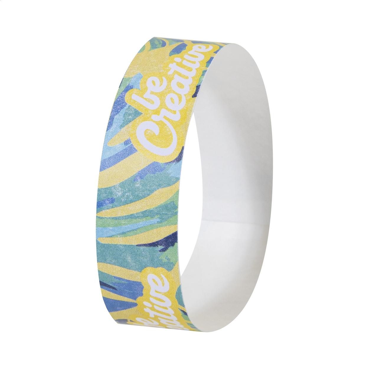 Brățări personalizate din tyvek (10 bucăți) Wristvek Creative