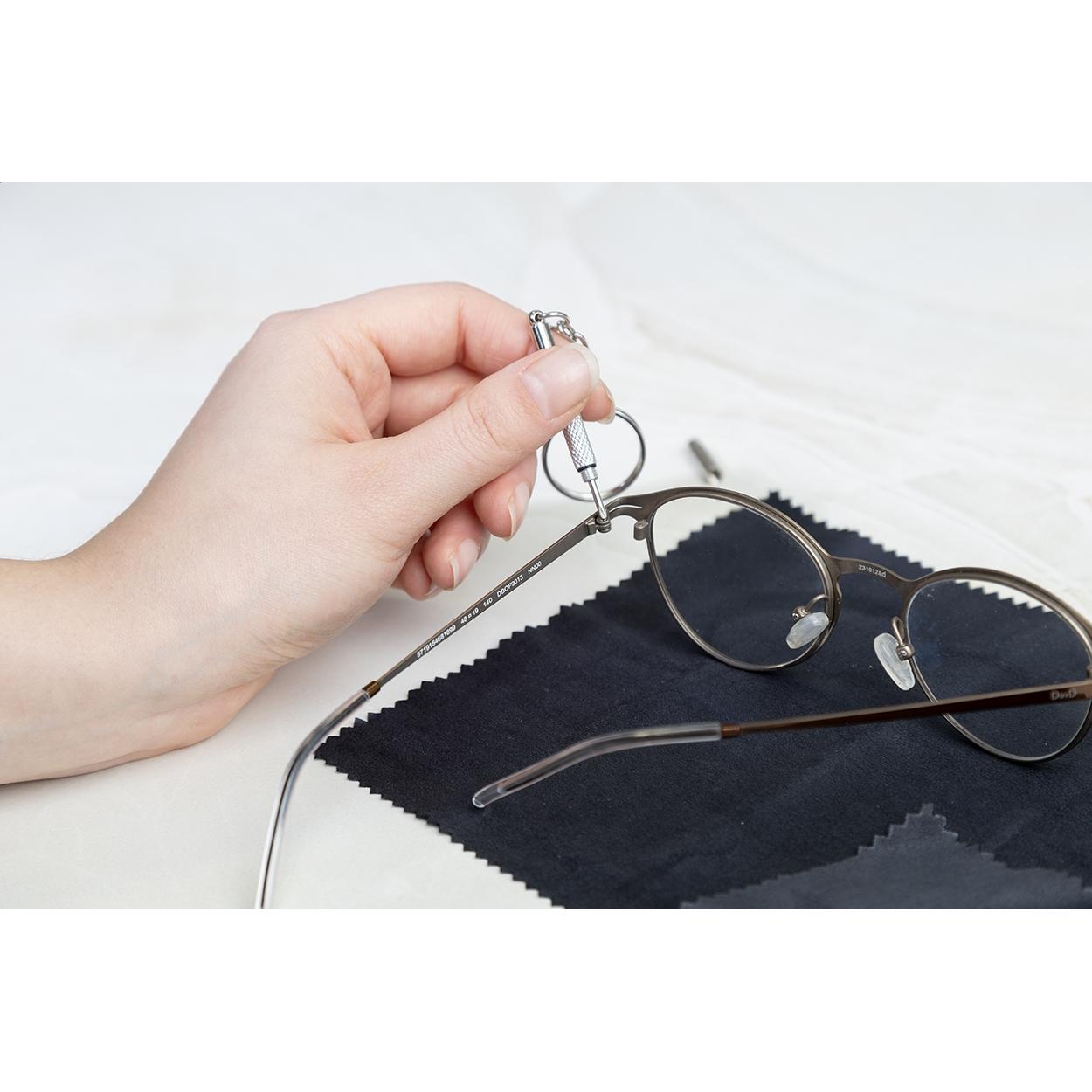 Set reparații ochelari Clearsight Negru