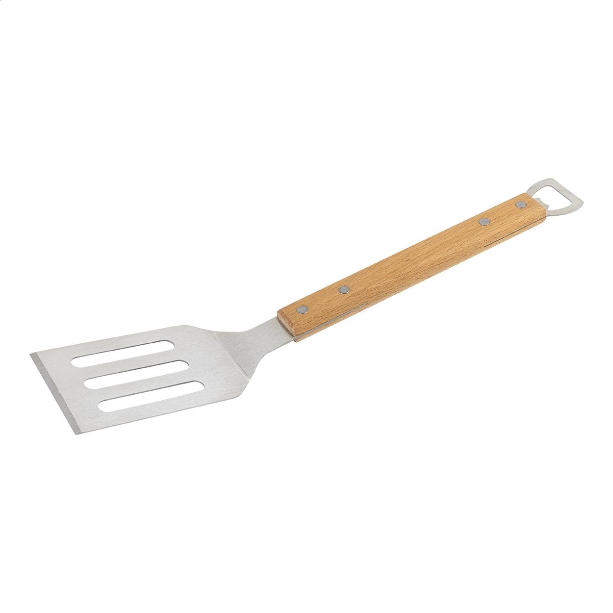 Spatulă pentru grătar Pitmaster natural argintiu