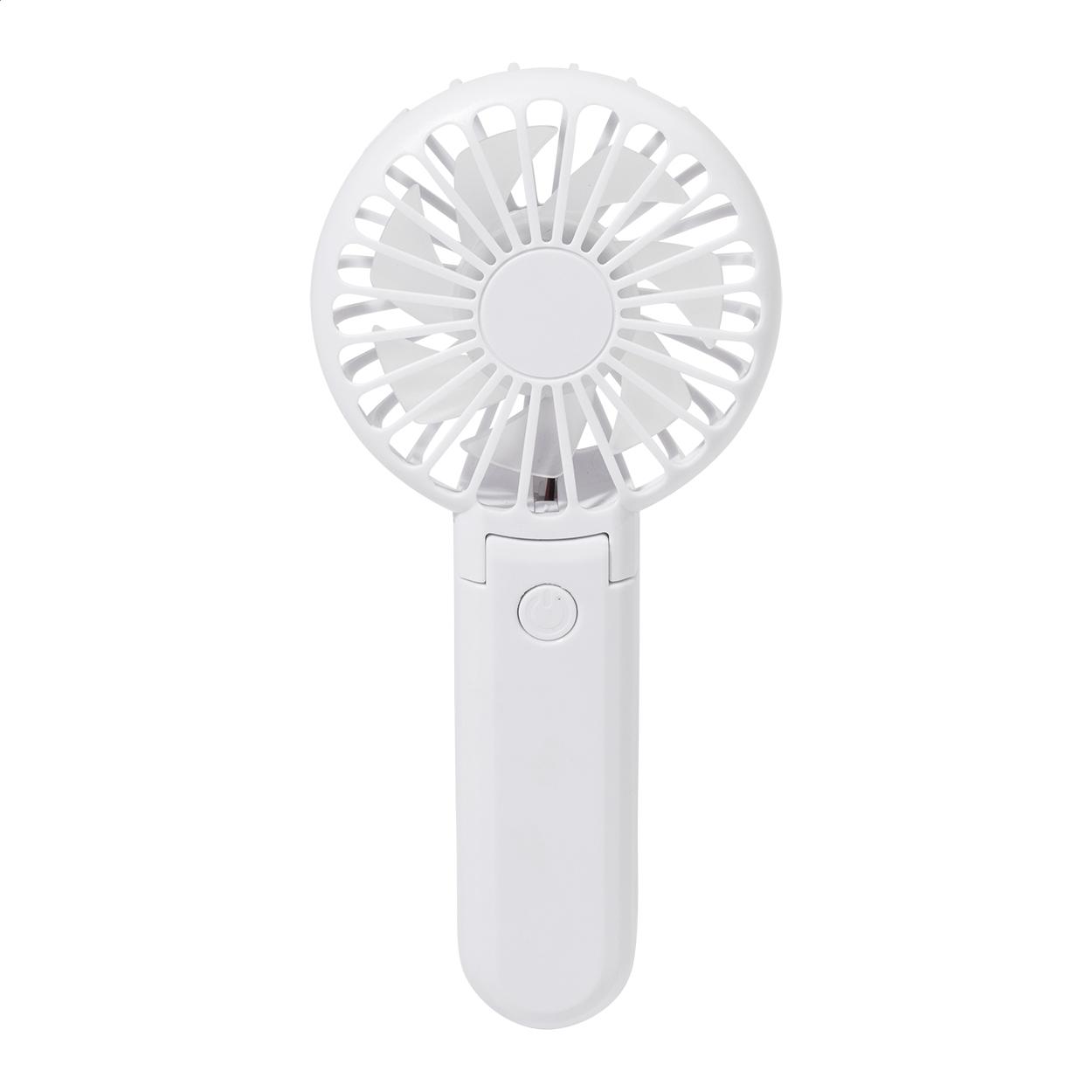 Ventilator de mână reîncărcabil, RABS Chilly Alb