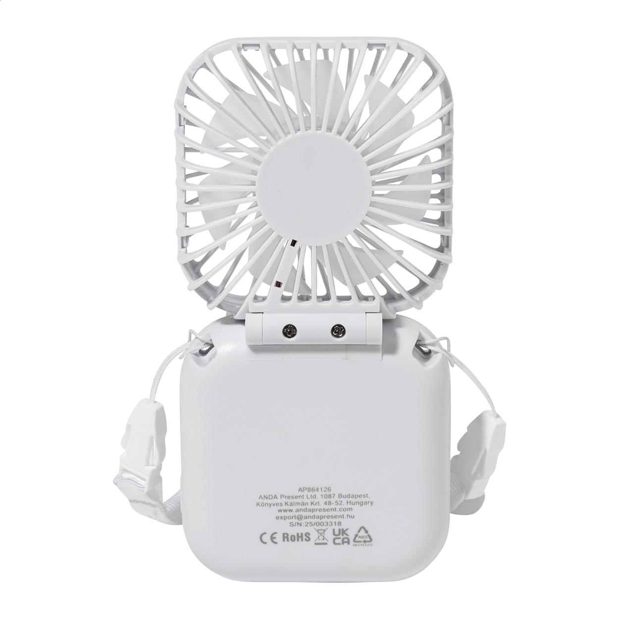 Ventilator de mână reîncărcabil, RABS Aerofold Alb