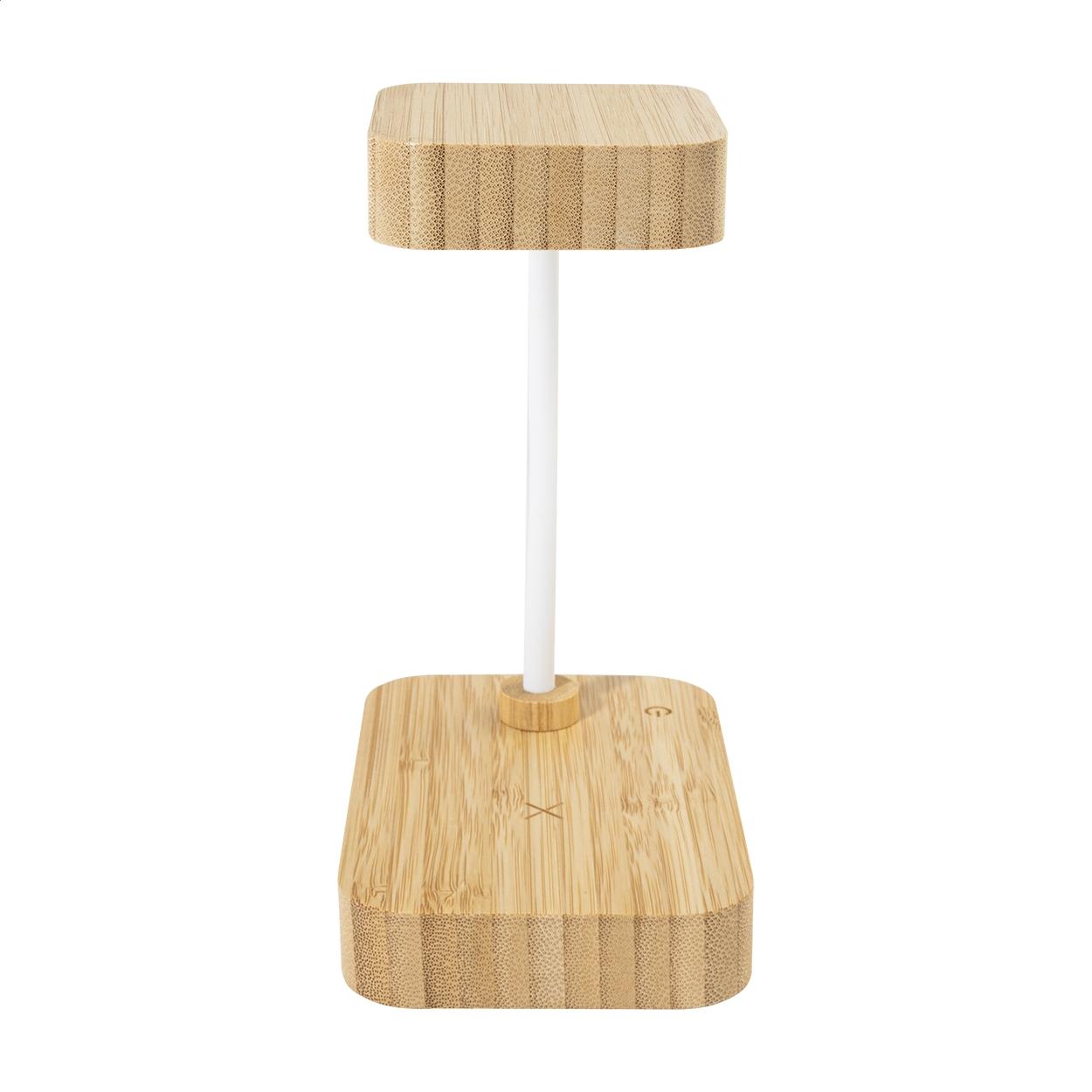 Lampă de birou cu încărcare wireless VoltGlow natural Alb