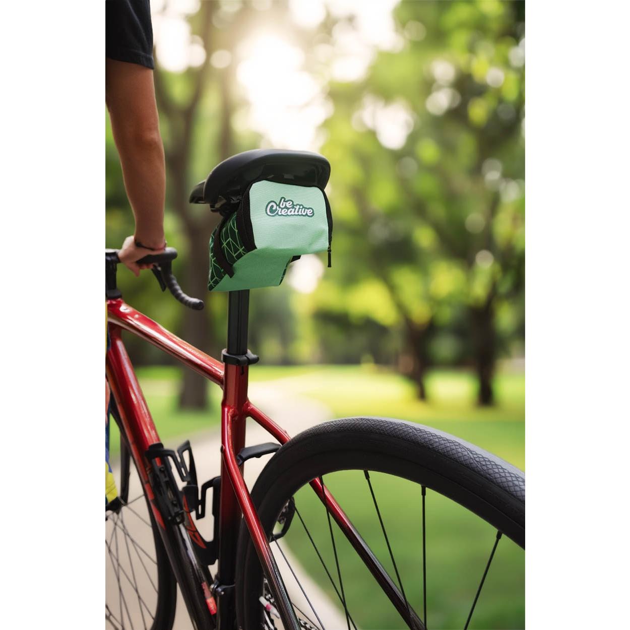Geantă personalizată pentru șaua bicicletei SuboBike Seat Negru