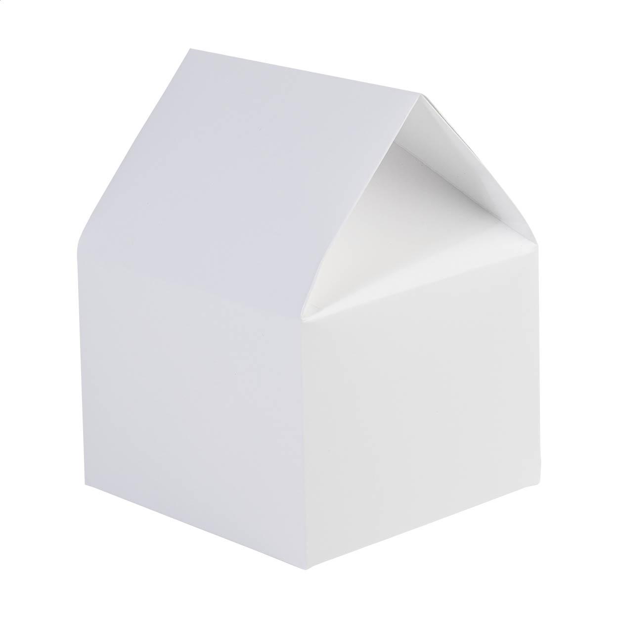 Cutie cadou în formă de casă CreaBox Hut Alb
