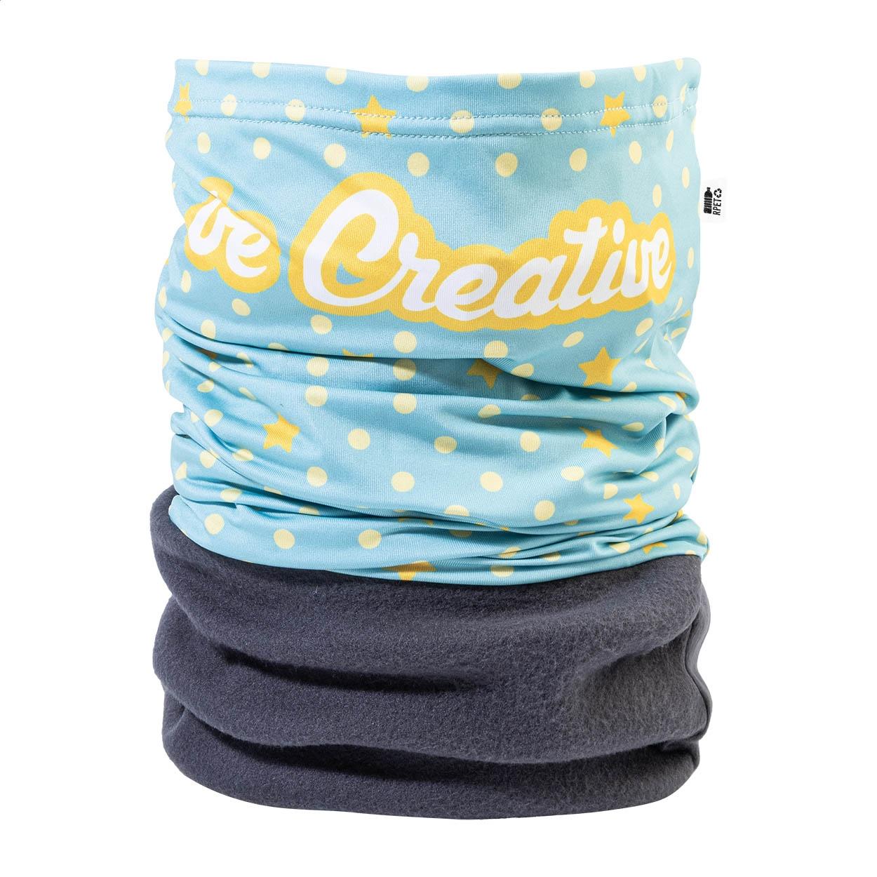 Eșarfă multifuncțională personalizată din RPET CreaScarf Winter