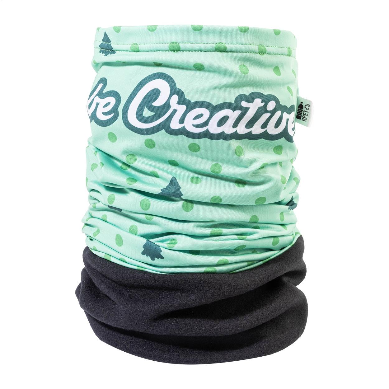 Eșarfă multifuncțională personalizată din RPET CreaScarf Winter
