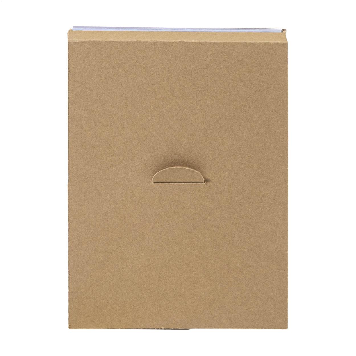Calendar de birou personalizat CreaDate Shuffle Alb