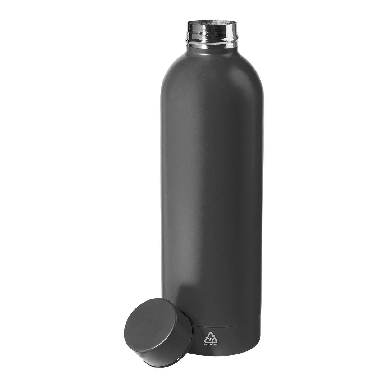 Sticlă XL din oțel inoxidabil reciclat Pumono XL gri închis