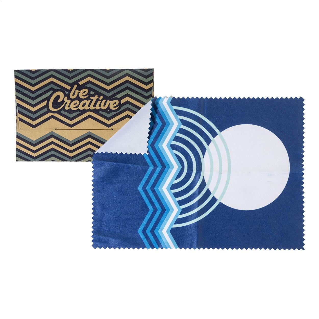 Lavetă personalizată pentru curățarea ochelarilor Dioptry Gift Kraft