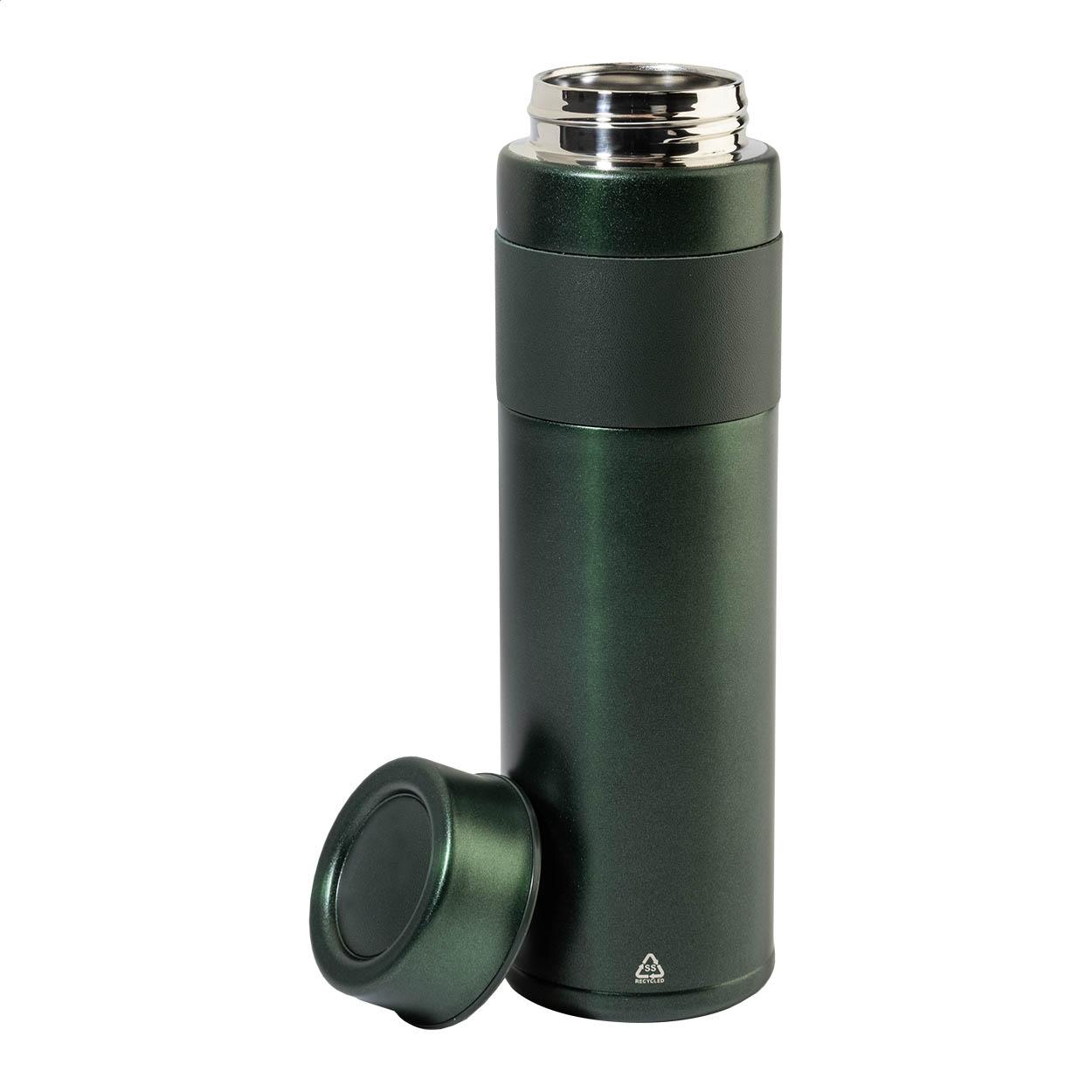 Termos din oțel inoxidabil reciclat Lugula Verde