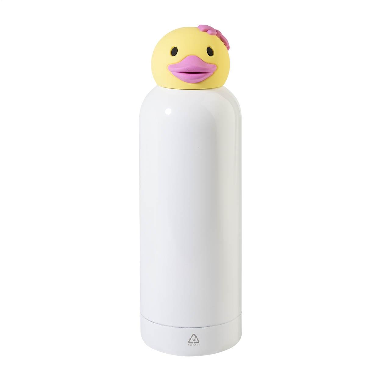 Sticlă termoizolantă pentru copii cu model rață ZooSip
