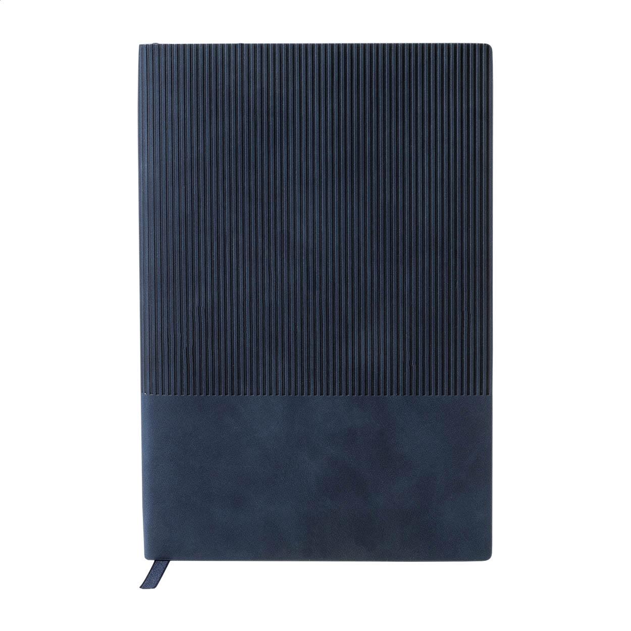 Set cu carnet și pix Strium albastru închis