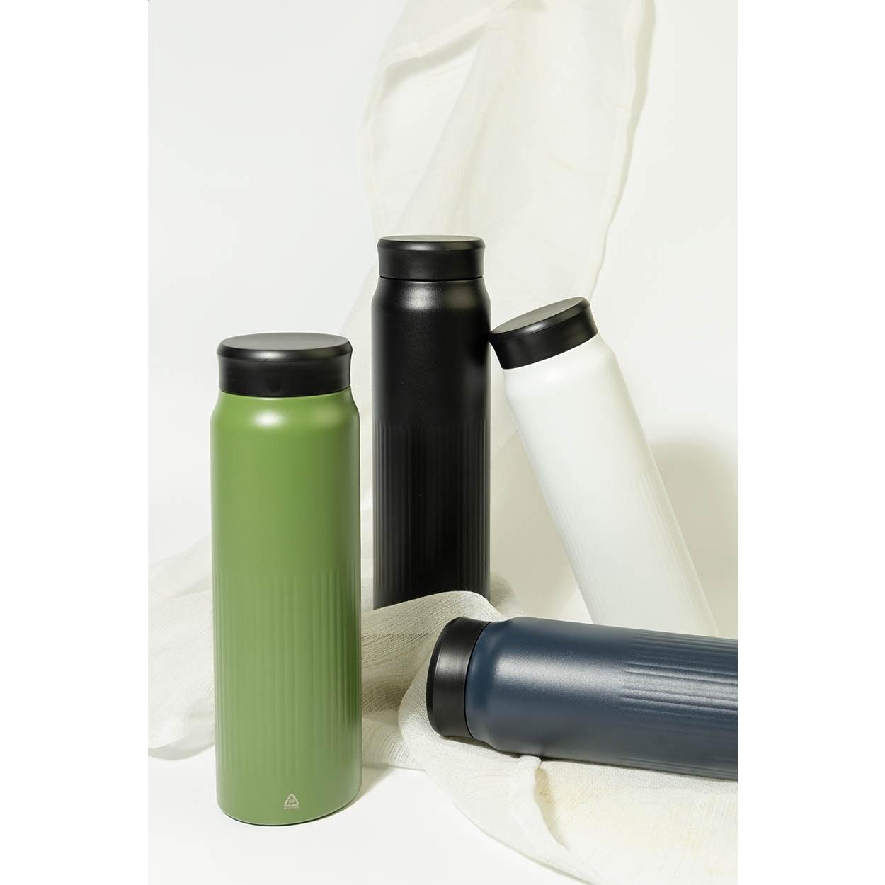 Termos din oțel inoxidabil reciclat Nuptse Verde