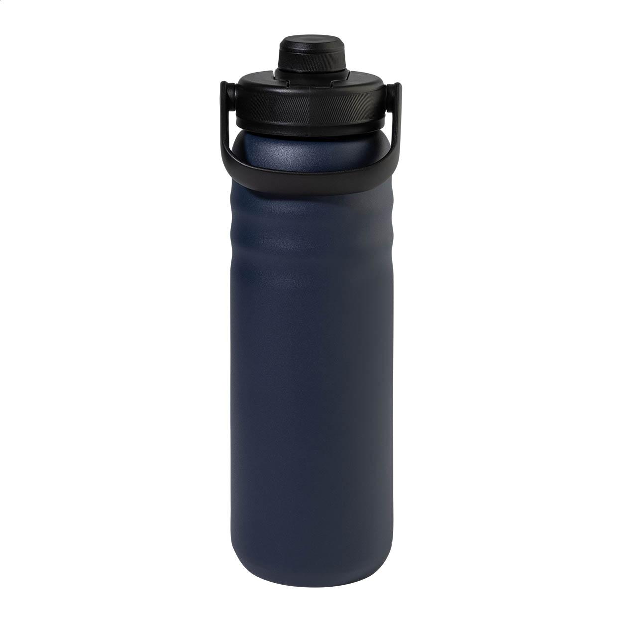 Termos din oțel inoxidabil reciclat Chamlang albastru închis