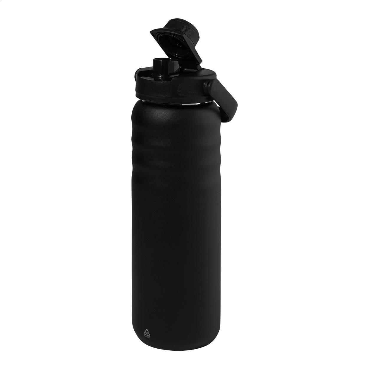 Termos din oțel inoxidabil reciclat Chamlang Negru