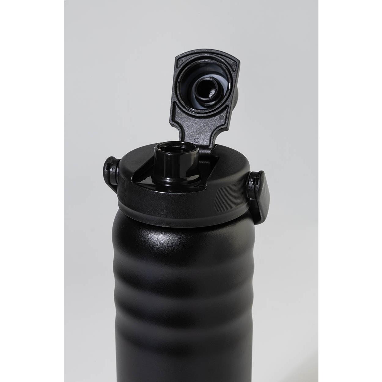 Termos din oțel inoxidabil reciclat Chamlang Negru