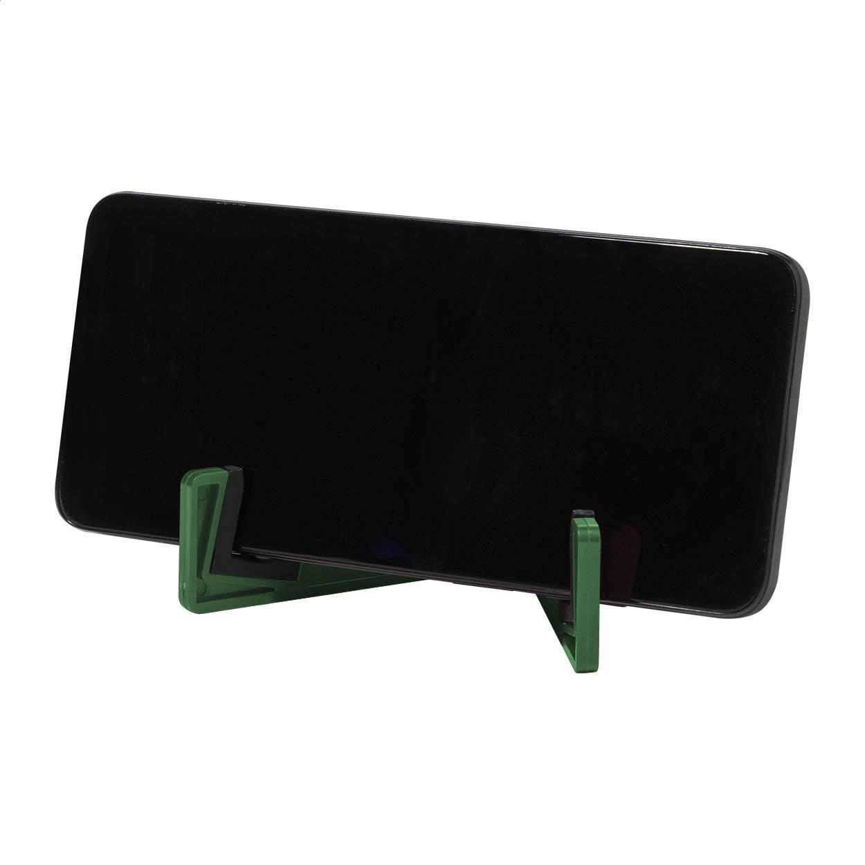 Suport pentru telefon mobil din PS reciclat Fonfol Verde
