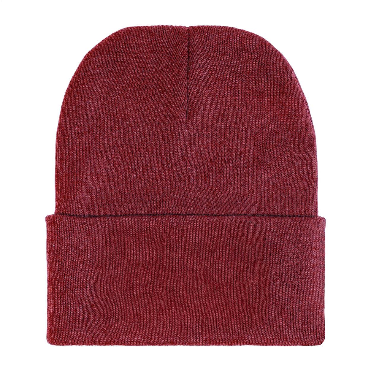 Căciulă de iarnă din RPET Patchie burgundy