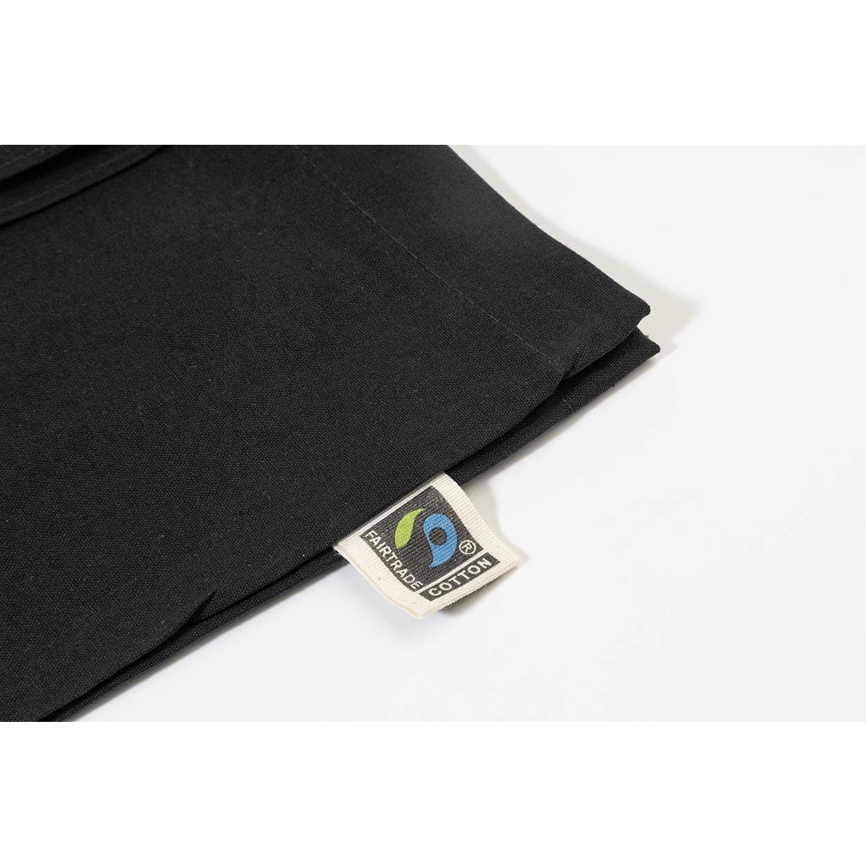 Sacoșă de cumpărături Fairtrade Fershop Hue Negru