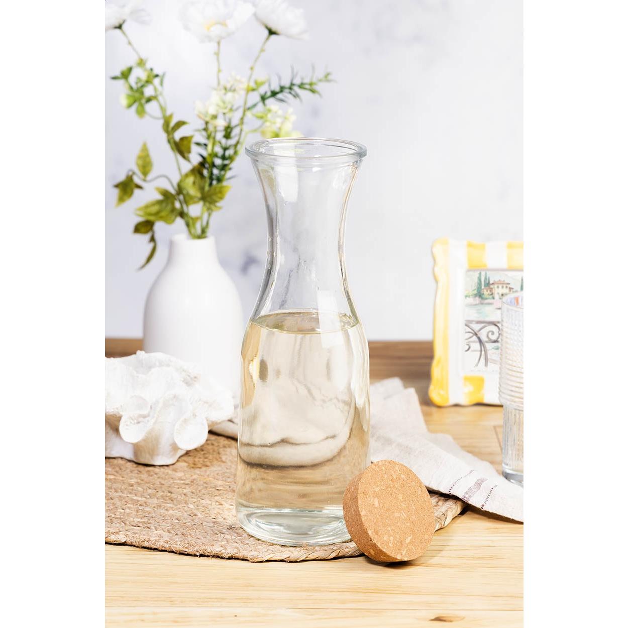 Carafă din sticlă reciclată Vinea transparent