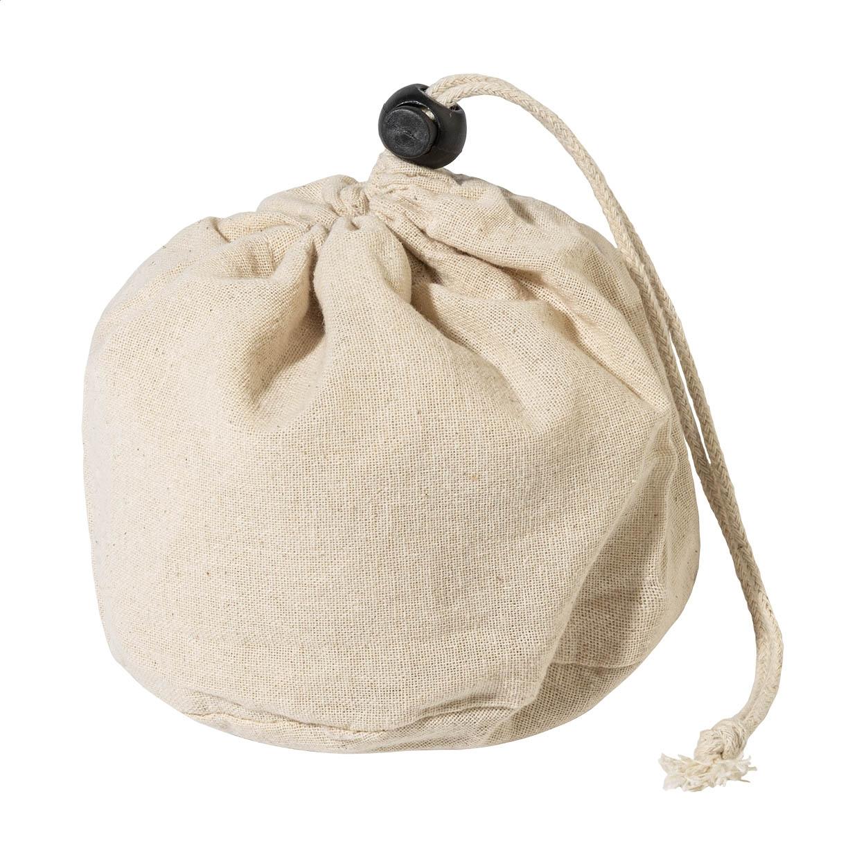 Sacoșă de cumpărături pliabilă Fairtrade Fershop Fold natural