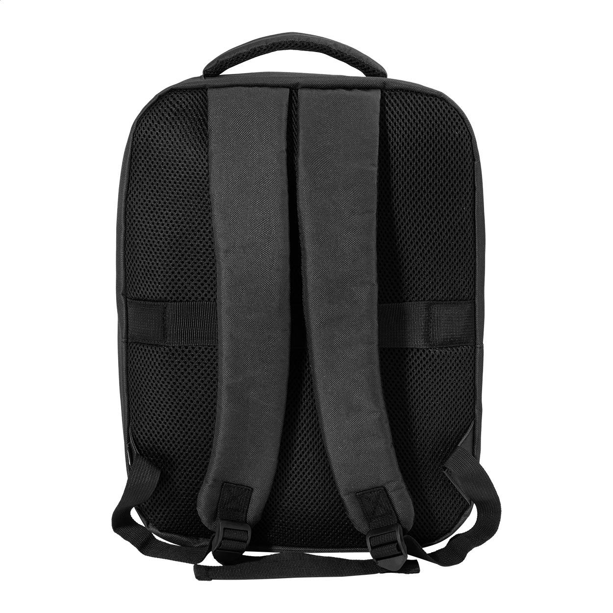 Rucsac de mână compresibil din RPET VacuFly Negru