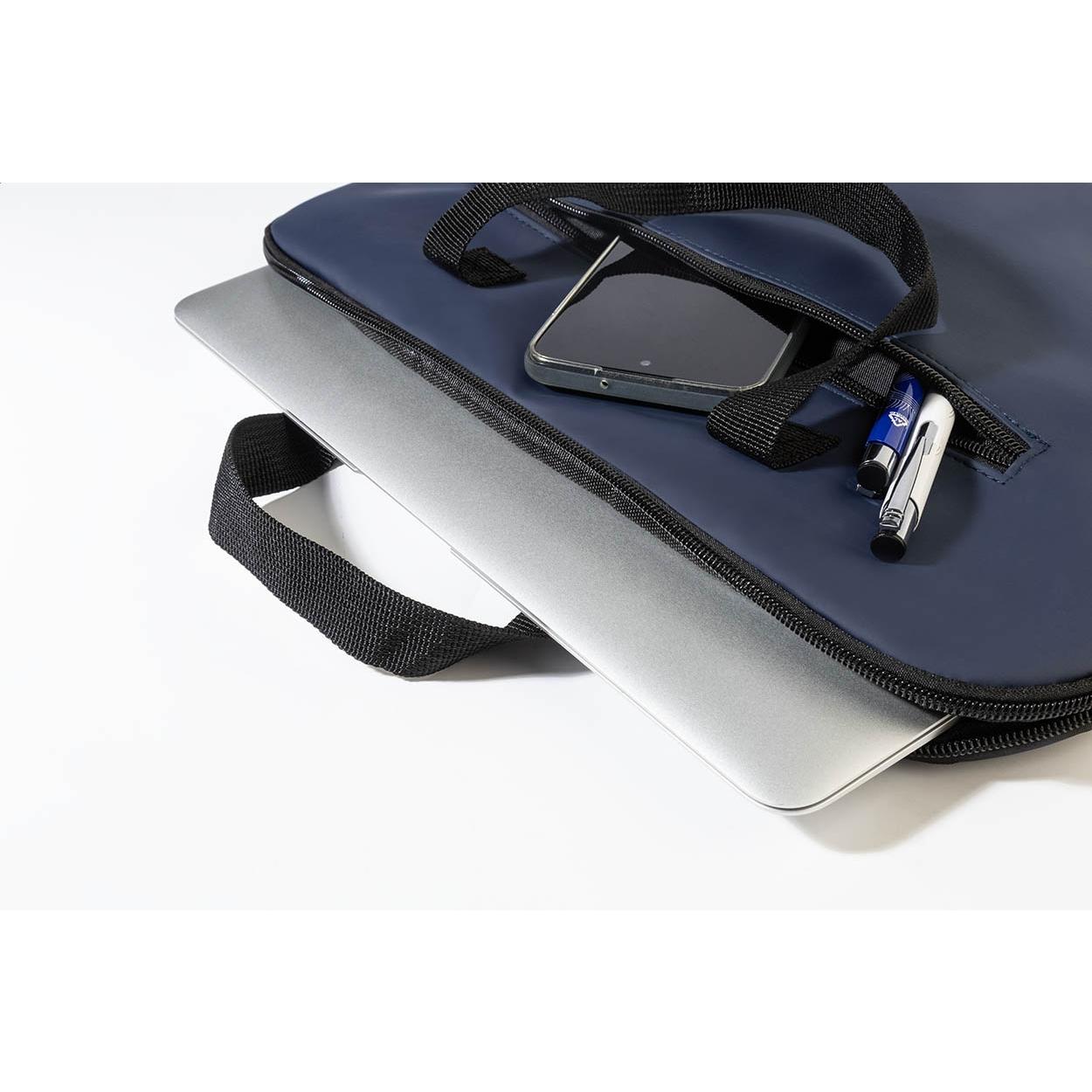 Geantă pentru laptop, RPU Pubbuk albastru închis