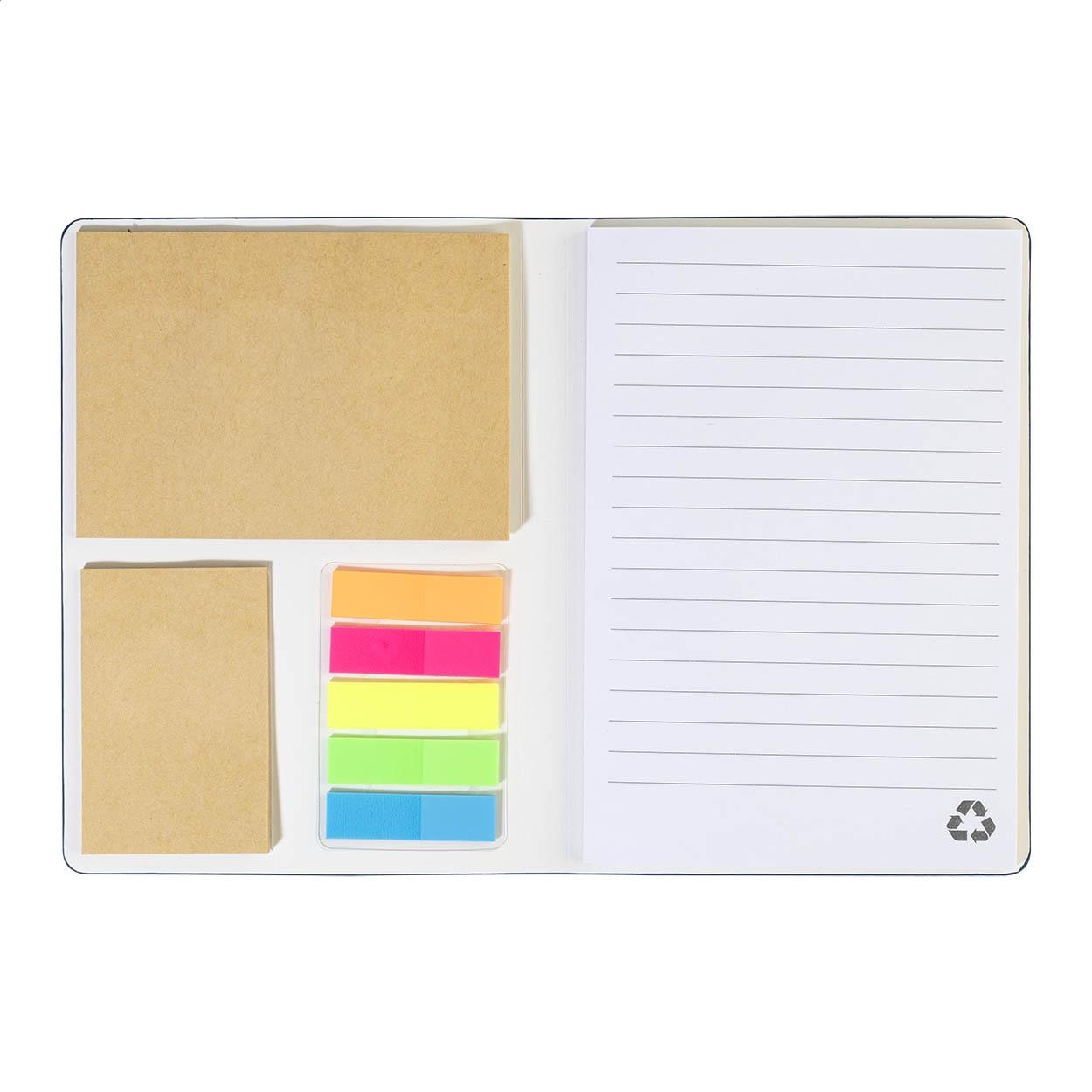 Carnet din PU reciclat Krappuk Albastru