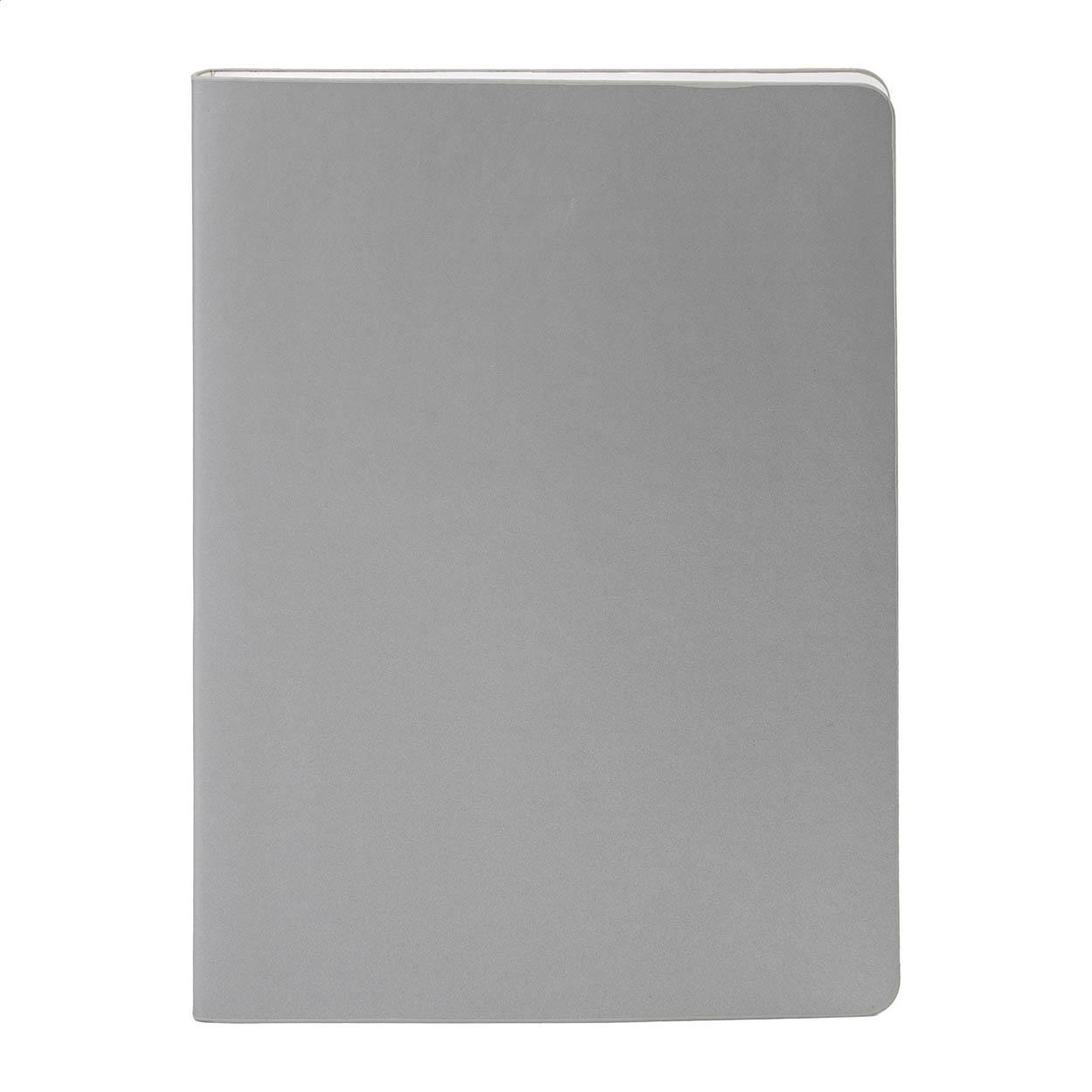 Carnet din PU reciclat Krappuk Argintiu