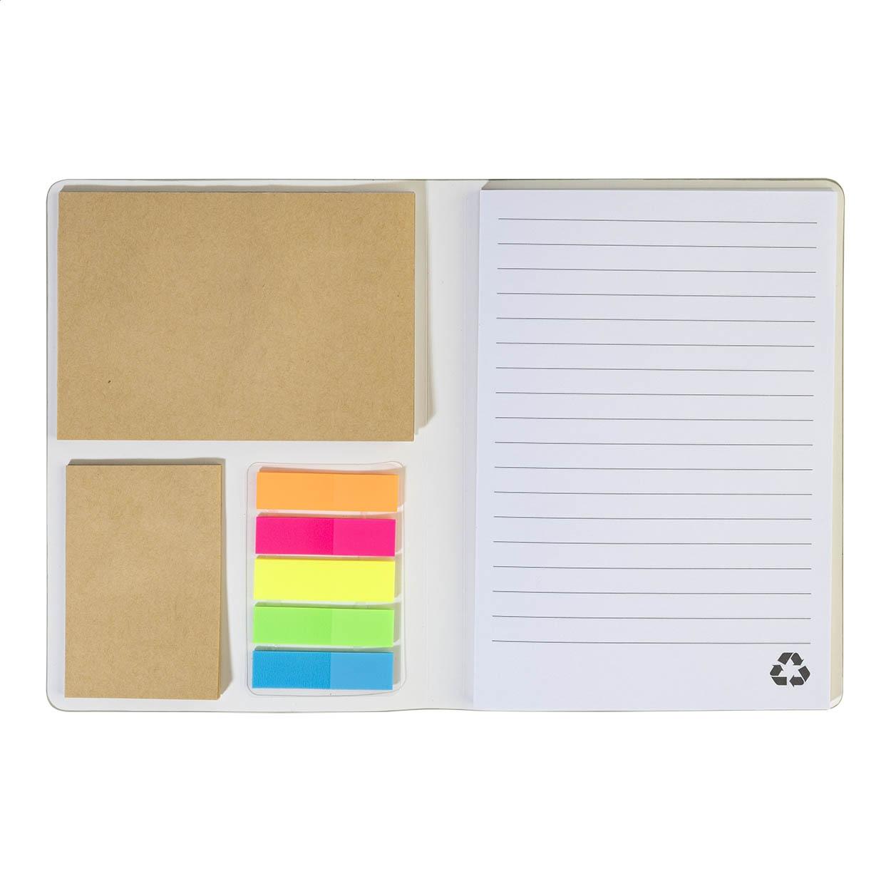 Carnet din PU reciclat Krappuk Argintiu