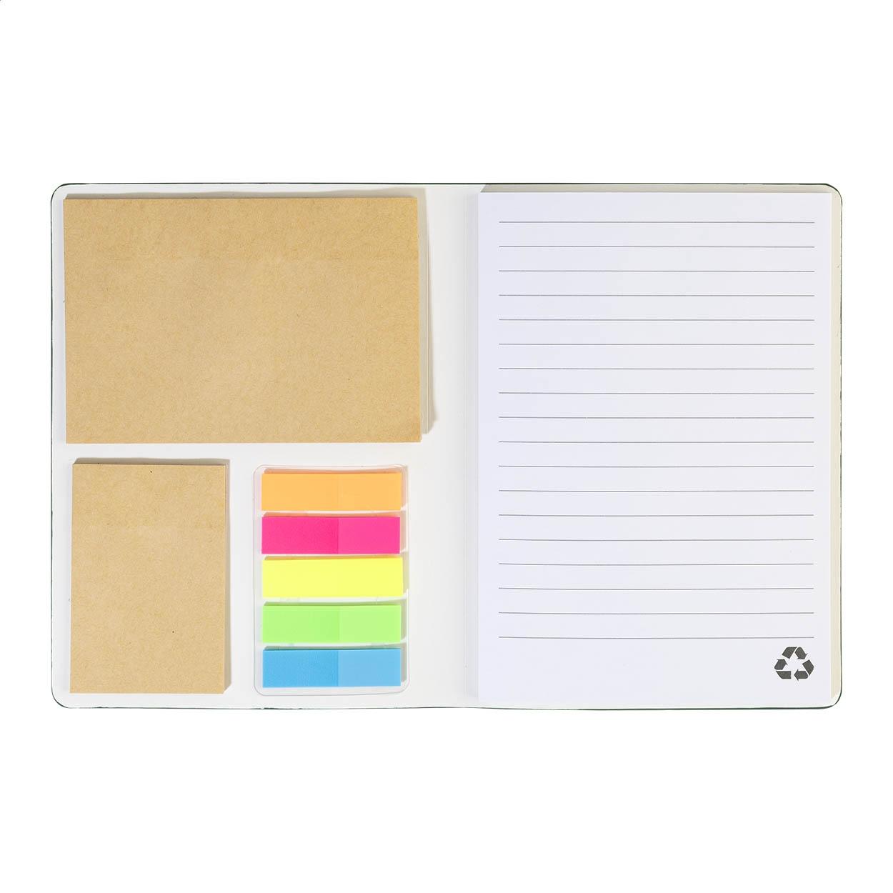 Carnet din PU reciclat Krappuk Verde
