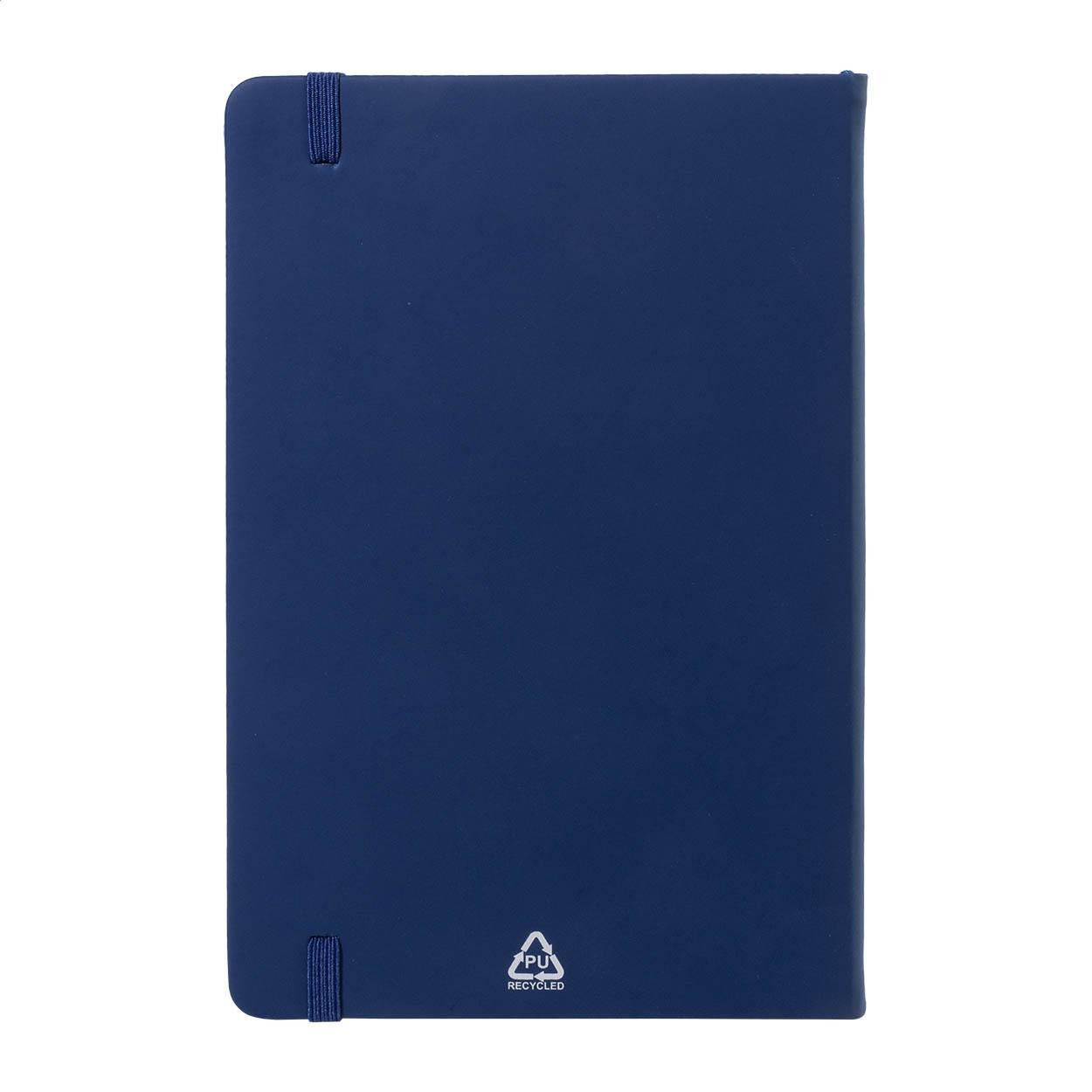 Carnet antistres din PU reciclat Senspuk Albastru