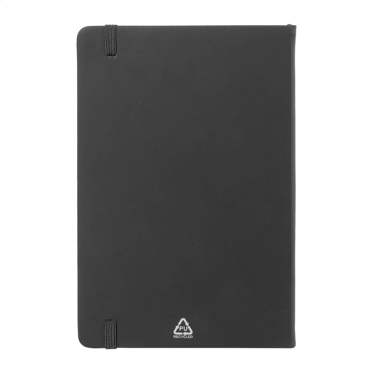 Carnet antistres din PU reciclat Senspuk gri
