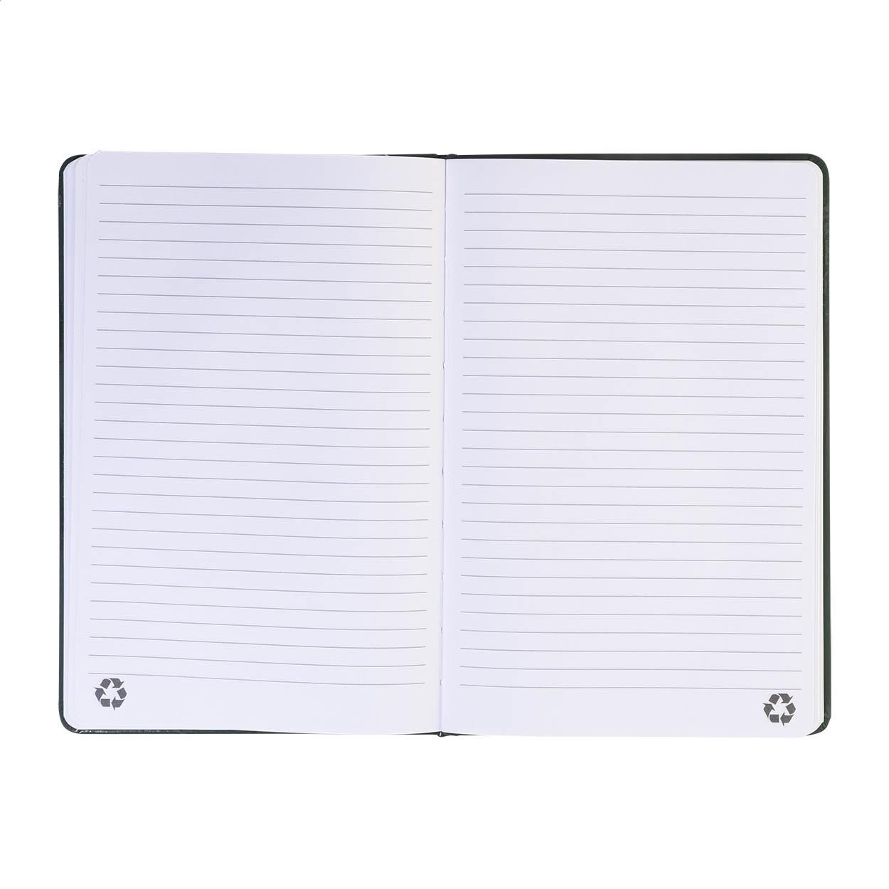 Carnet antistres din PU reciclat Senspuk Verde