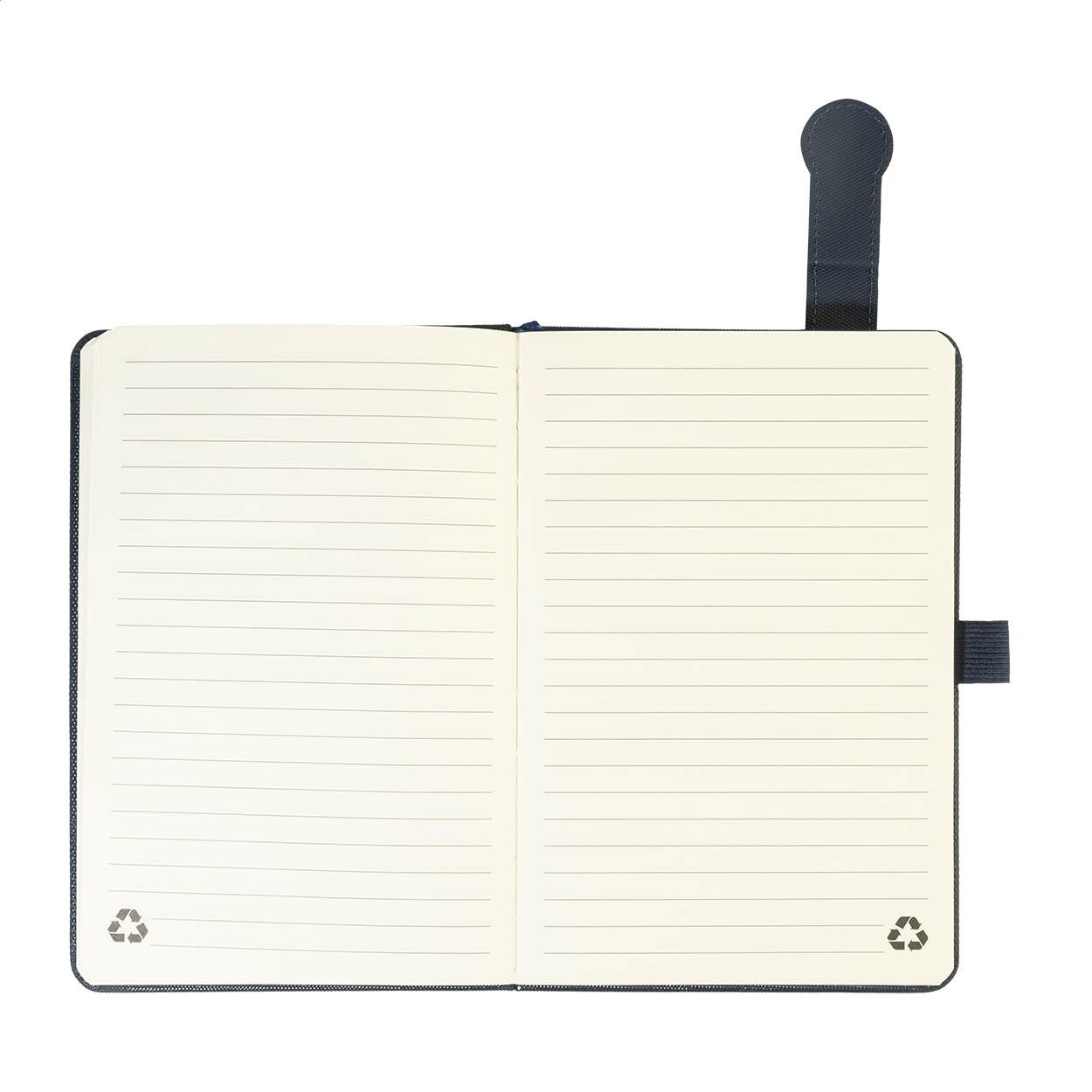 Carnet din PU reciclat Clappuk Albastru