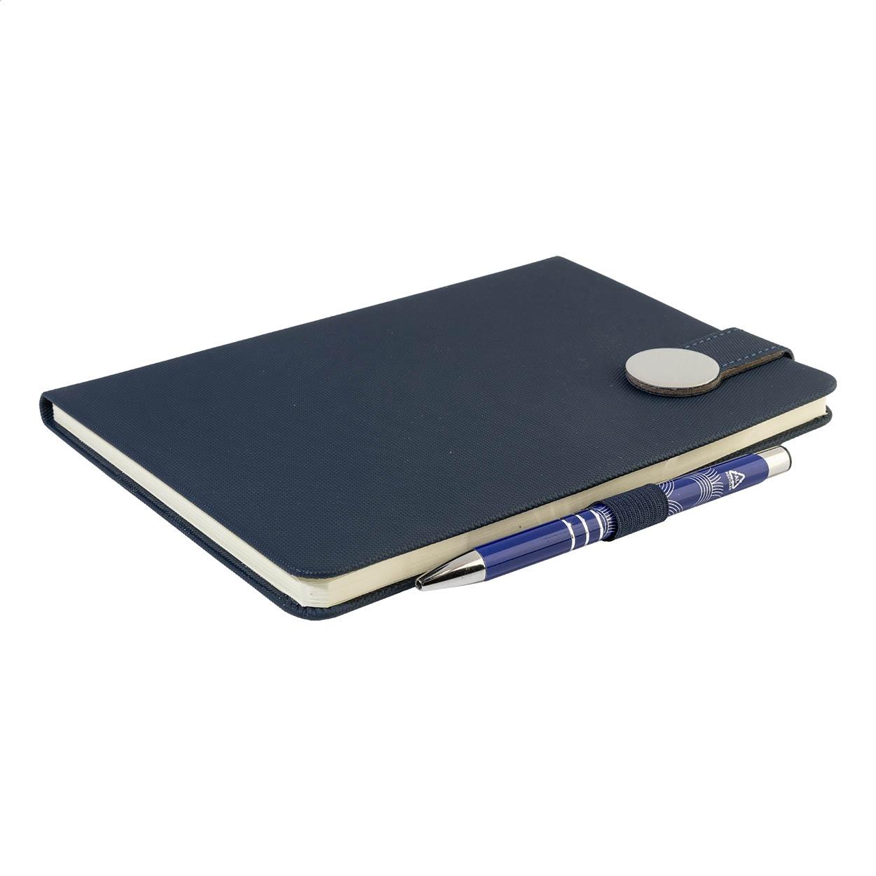 Carnet din PU reciclat Clappuk Albastru