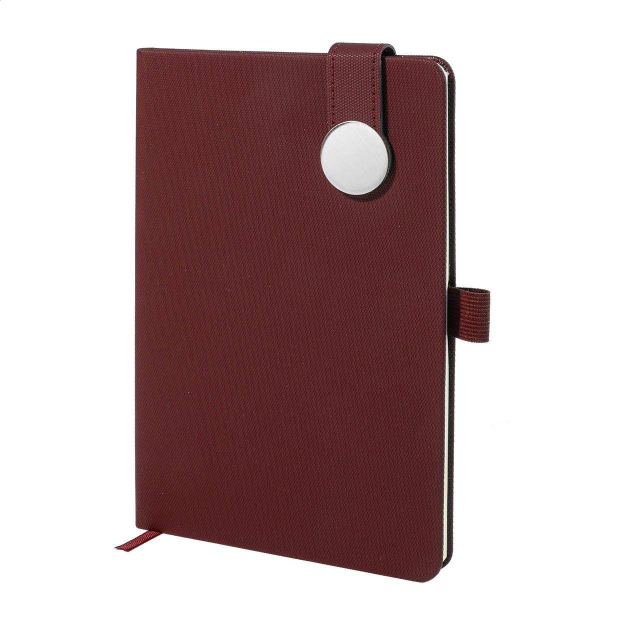 Carnet din PU reciclat Clappuk burgundy
